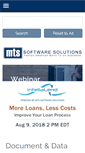 Mobile Screenshot of mtssoftwaresolutions.com